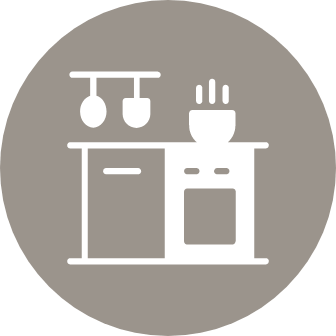 Become a master chef in your refined and spacious kitchen